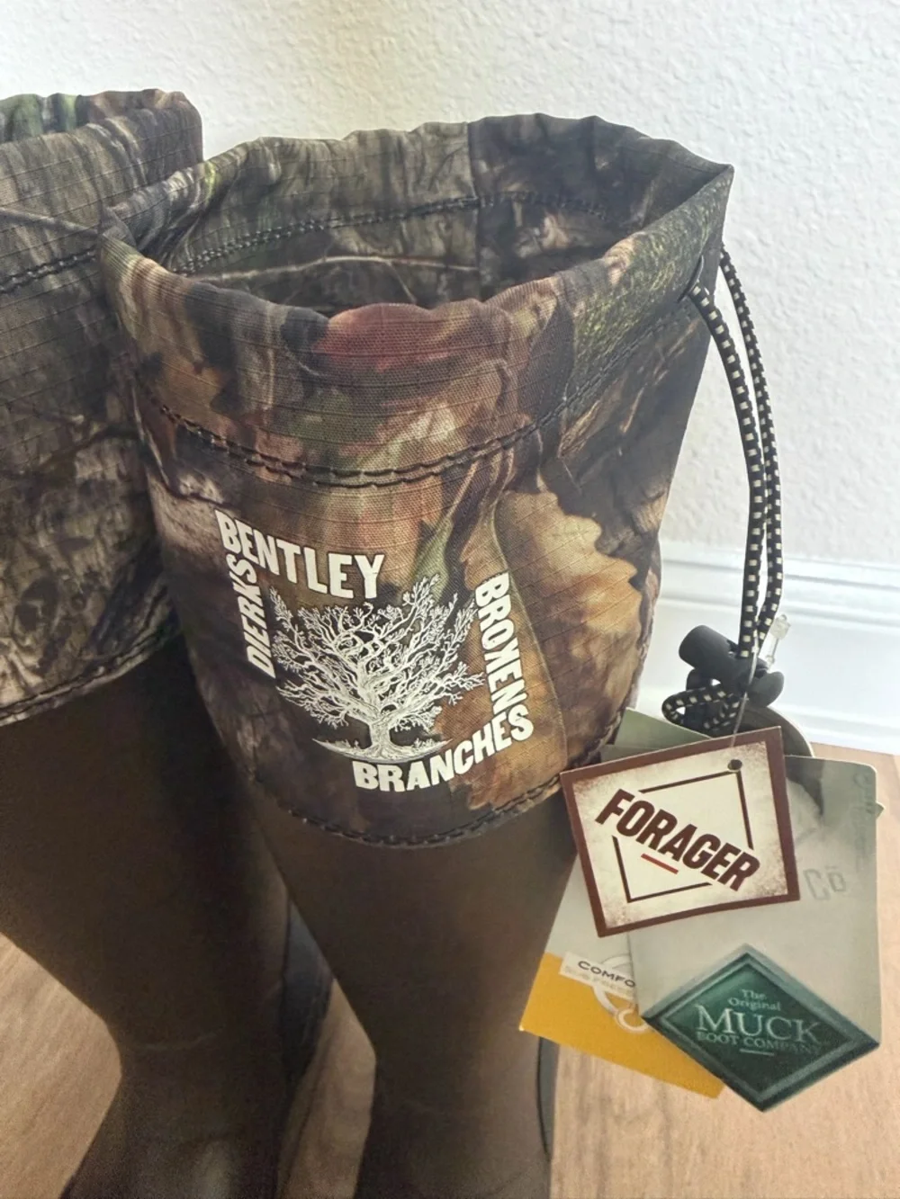 New Muck Boot Unisex Forager Tall Mossy Oak Country DNA  Dierks Bentley Hunting